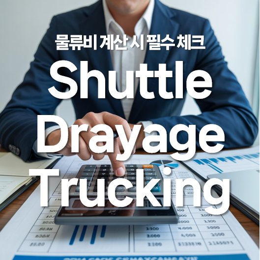 물류 필수 체크! Shuttle charge, Drayage charge, Trucking charge