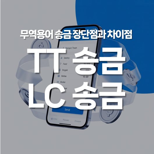 무역용어 TT 송금과 LC 송금 장단점과 차이점