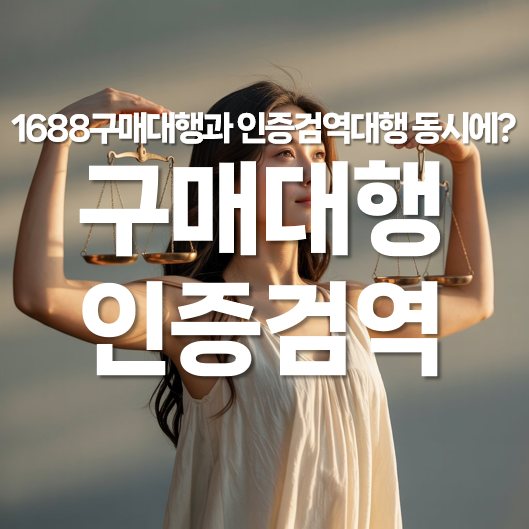 1688 구매대행, 인증 검역 대행 동시에 할 수 있을까?