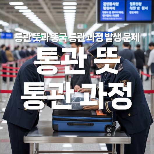 통관 뜻, 중국 통관 과정과 자주 발생하는 문제