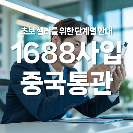 1688사입부터 중국 통관까지, 초보 셀러를 위한 단계별 안내