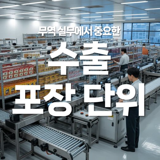수출 포장 단위가 무역 실무에서 중요한 이유